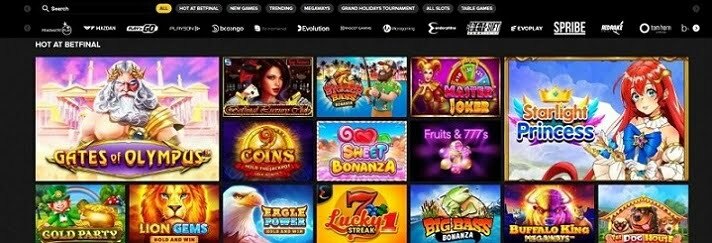 betfinal-casino-interface-5